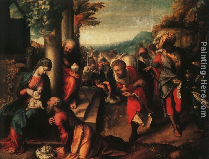 Correggio The Adoration of the Magi